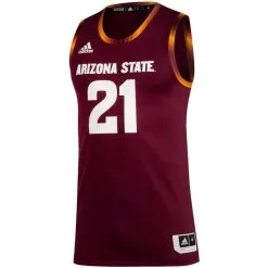 Men's Adidas #21 Maroon Arizona State Sun Devils Swingman Jersey 6 Men's Adidas #21 Maroon Arizona State Sun Devils Swingman Jersey -Arizona State Sun Devils Shop DSCO1142289202 2882 ALT2