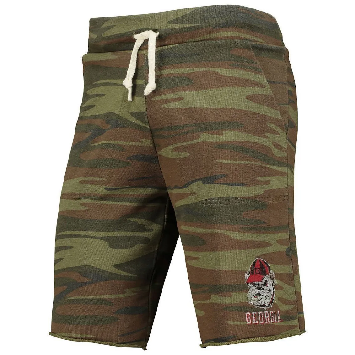 Alternative Apparel Men's Camo Georgia Bulldogs Victory Lounge Shorts 3 Alternative Apparel Men's Camo Georgia Bulldogs Victory Lounge Shorts - Image 3