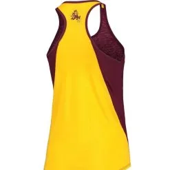 Colosseum Women's Maroon/Gold Arizona State Sun Devils George Glass 2-Hit Scoop Neck Racerback Tank Top 7 Colosseum Women's Maroon/Gold Arizona State Sun Devils George Glass 2-Hit Scoop Neck Racerback Tank Top -Arizona State Sun Devils Shop DSCO1142303220 GOLDRE ALT3
