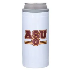 Logo Brands Arizona State Sun Devils 12oz. Letterman Slim Can Cooler