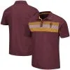 Colosseum Men's Maroon Arizona State Sun Devils Logan Polo