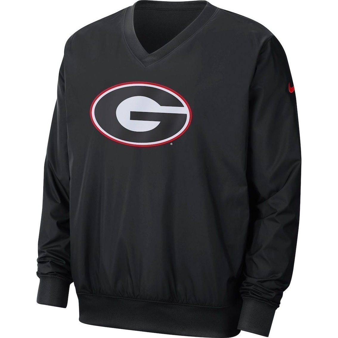 Men's Nike Black Georgia Bulldogs Stadium Pullover Windbreaker 3 Men's Nike Black Georgia Bulldogs Stadium Pullover Windbreaker - Image 3