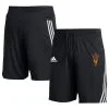 Men's Adidas Black Arizona State Sun Devils AEROREADY Three-Stripe Knit Shorts