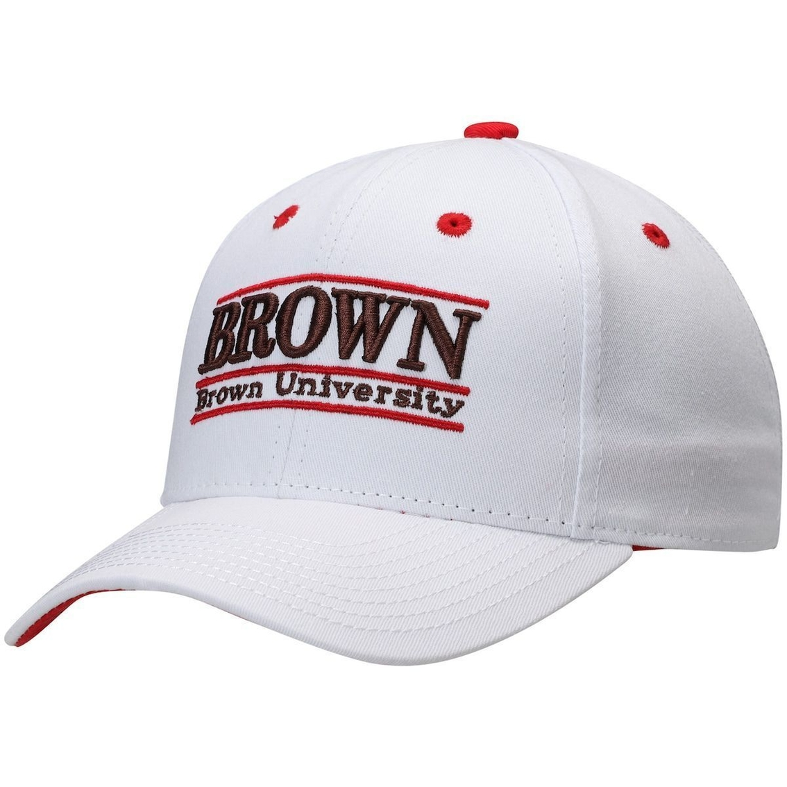 The Game Men's White Brown Bears Classic Bar Structured Adjustable Hat 2 The Game Men's White Brown Bears Classic Bar Structured Adjustable Hat - Image 2