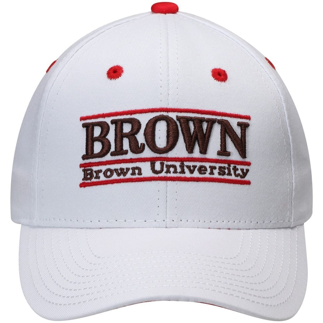 The Game Men's White Brown Bears Classic Bar Structured Adjustable Hat 3 The Game Men's White Brown Bears Classic Bar Structured Adjustable Hat - Image 3