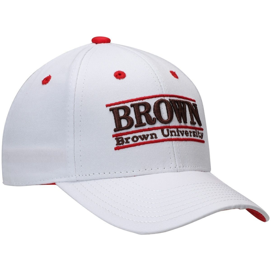 The Game Men's White Brown Bears Classic Bar Structured Adjustable Hat 4 The Game Men's White Brown Bears Classic Bar Structured Adjustable Hat - Image 4