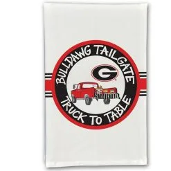 Magnolia Lane Georgia Bulldogs Truck To Table Hand Towel