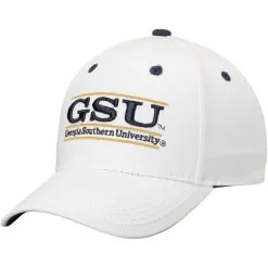 The Game Men's White Georgia Southern Eagles Classic Bar Structured Adjustable Hat