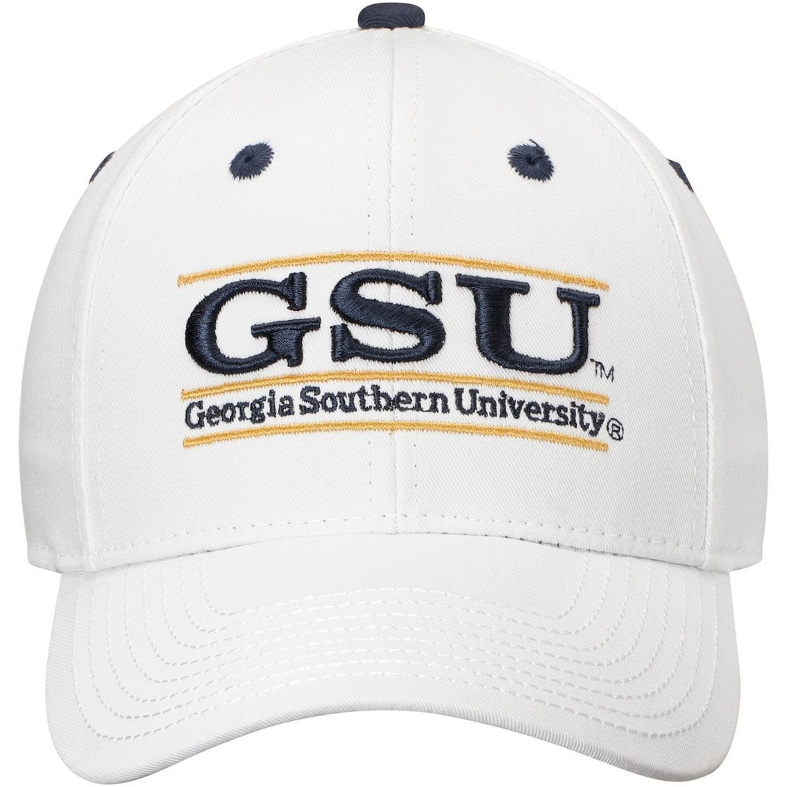 The Game Men's White Georgia Southern Eagles Classic Bar Structured Adjustable Hat 3 The Game Men's White Georgia Southern Eagles Classic Bar Structured Adjustable Hat - Image 3