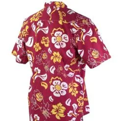 Men's Wes & Willy Red Arizona State Sun Devils Floral Button-Up Shirt 7 Men's Wes & Willy Red Arizona State Sun Devils Floral Button-Up Shirt -Arizona State Sun Devils Shop DSCO1143783128 2910 ALT3