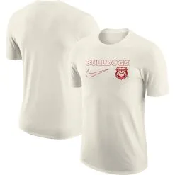 Nike Men's Natural Georgia Bulldogs Swoosh Max90 T-Shirt
