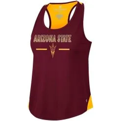 Colosseum Women's Maroon Arizona State Sun Devils Sachs 2-Hit Scoop Neck Racerback Tank Top 6 Colosseum Women's Maroon Arizona State Sun Devils Sachs 2-Hit Scoop Neck Racerback Tank Top -Arizona State Sun Devils Shop DSCO1144830115 2882 ALT2