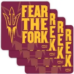 Indigo Falls Arizona State Sun Devils Four-Pack Specialty Coaster Set