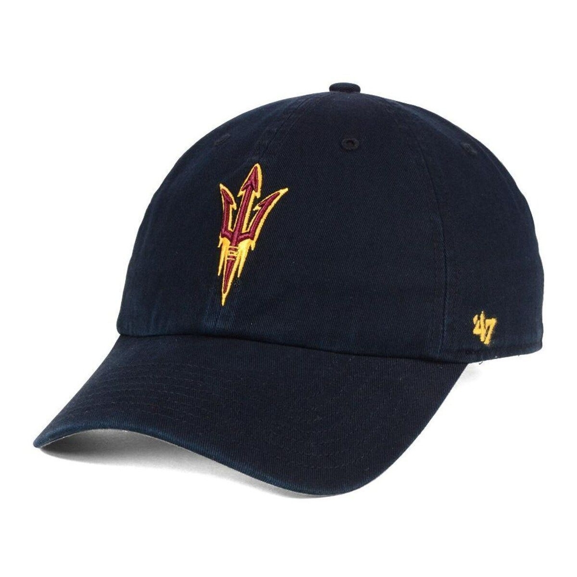 '47 Men's Black Arizona State Sun Devils Clean Up Adjustable Hat 1 '47 Men's Black Arizona State Sun Devils Clean Up Adjustable Hat