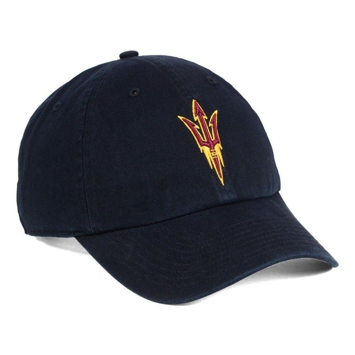 '47 Men's Black Arizona State Sun Devils Clean Up Adjustable Hat 4 '47 Men's Black Arizona State Sun Devils Clean Up Adjustable Hat - Image 4