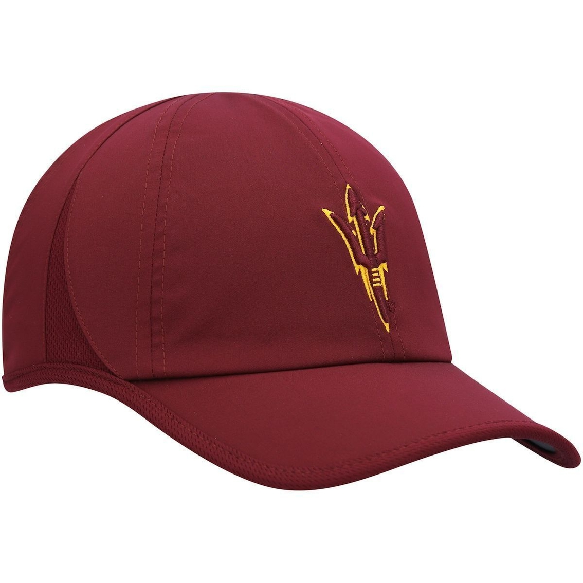 Men's Adidas Maroon Arizona State Sun Devils Superlite AEROREADY Adjustable Hat 4 Men's Adidas Maroon Arizona State Sun Devils Superlite AEROREADY Adjustable Hat - Image 4