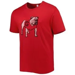 Alternative Apparel Men's Red Georgia Bulldogs Vintage Logo Keeper T-Shirt -Arizona State Sun Devils Shop DSCO1146145919 2910 ALT2