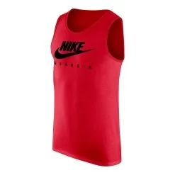 Nike Men's Red Georgia Bulldogs Futura Performance Scoop Neck Tank Top -Arizona State Sun Devils Shop DSCO1146287078 2910 ALT2