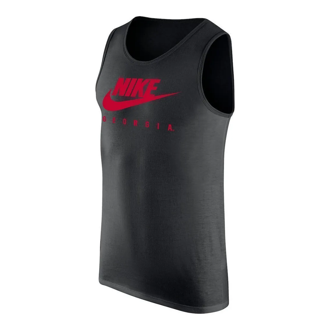 Nike Men's Black Georgia Bulldogs Futura Performance Scoop Neck Tank Top 3 Nike Men's Black Georgia Bulldogs Futura Performance Scoop Neck Tank Top - Image 3