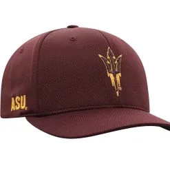 Top Of The World Men's Maroon Arizona State Sun Devils Reflex Logo Flex Hat -Arizona State Sun Devils Shop DSCO1146288513 2882 ALT3
