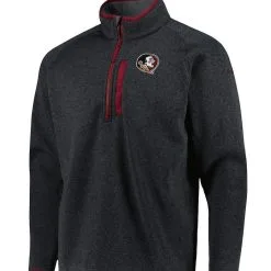 Columbia Men's Charcoal Florida State Seminoles Canyon Point Omni-Shield Raglan Half-Zip Top 6 Columbia Men's Charcoal Florida State Seminoles Canyon Point Omni-Shield Raglan Half-Zip Top -Arizona State Sun Devils Shop DSCO1146346014 1904 ALT2