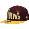 New Era Men's Maroon Arizona State Sun Devils Two-Tone Vintage Wave 9FIFTY Snapback Hat
