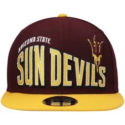 New Era Men's Maroon Arizona State Sun Devils Two-Tone Vintage Wave 9FIFTY Snapback Hat 6 New Era Men's Maroon Arizona State Sun Devils Two-Tone Vintage Wave 9FIFTY Snapback Hat -Arizona State Sun Devils Shop DSCO1146462368 2882 ALT2