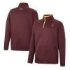 Colosseum Men's Maroon Arizona State Sun Devils Rebound Quarter-Snap Jacket