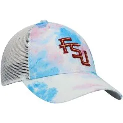 '47 Women's White Florida State Seminoles Casey MVP Trucker Snapback Hat -Arizona State Sun Devils Shop DSCO1146830607 3550 ALT3