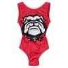 Foxy's Leotards Girls Youth Red Georgia Bulldogs Leotard