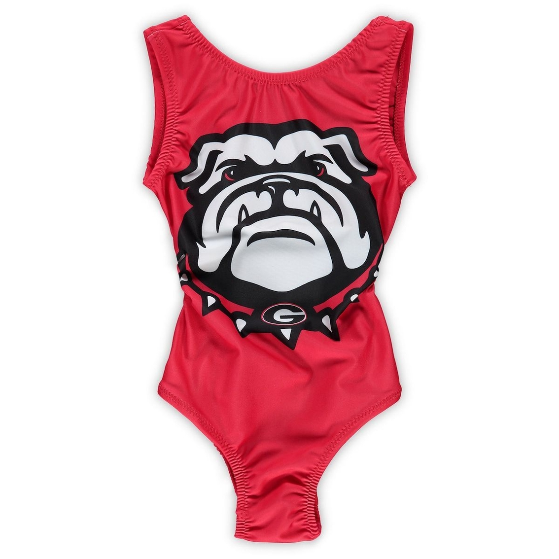 Foxy's Leotards Girls Youth Red Georgia Bulldogs Leotard 2 Foxy's Leotards Girls Youth Red Georgia Bulldogs Leotard - Image 2