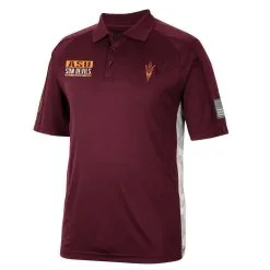 Men's Colosseum Maroon Arizona State Sun Devils OHT Military Appreciation Snow Camo Polo 6 Men's Colosseum Maroon Arizona State Sun Devils OHT Military Appreciation Snow Camo Polo -Arizona State Sun Devils Shop DSCO1146832594 2882 ALT2
