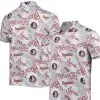 Reyn Spooner Men's White Florida State Seminoles Performance Polo