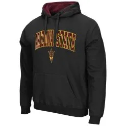Colosseum Men's Black Arizona State Sun Devils Arch & Logo 3.0 Pullover Hoodie 6 Colosseum Men's Black Arizona State Sun Devils Arch & Logo 3.0 Pullover Hoodie -Arizona State Sun Devils Shop DSCO1147089030 1007 ALT2
