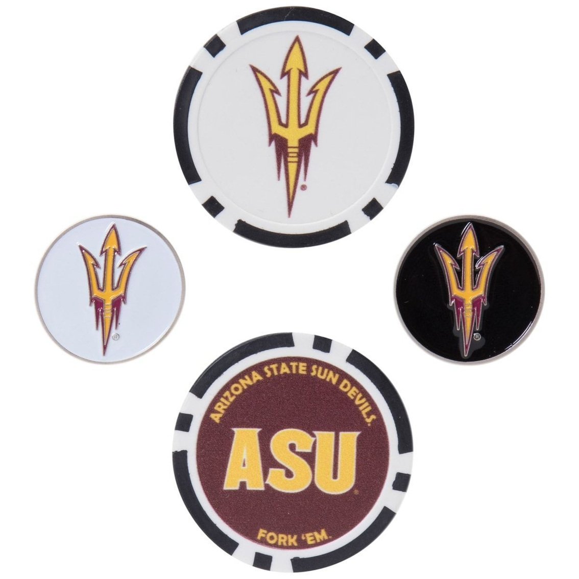 Team Effort Arizona State Sun Devils Ball Marker Set 1 Team Effort Arizona State Sun Devils Ball Marker Set