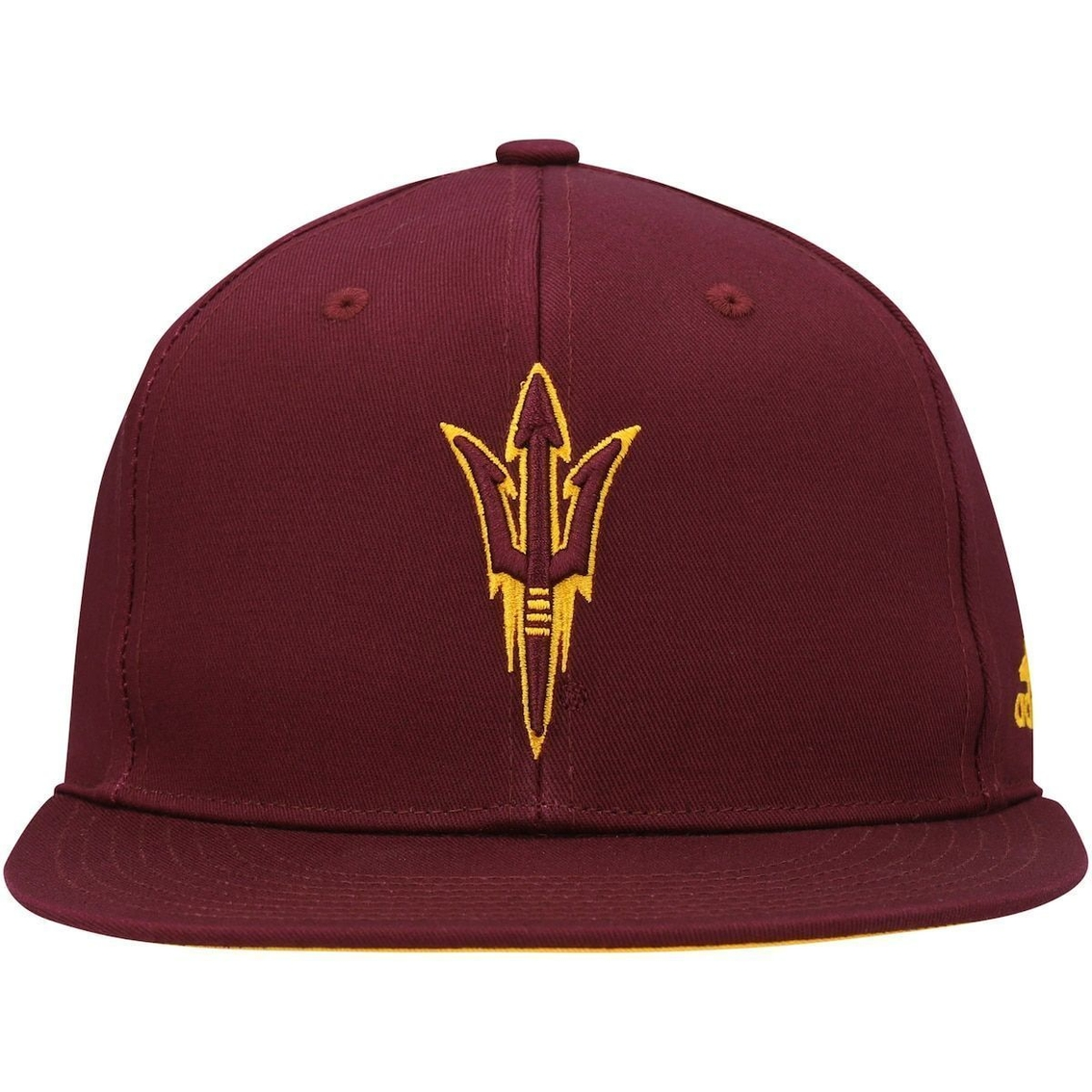 Adidas Men's Maroon Arizona State Sun Devils Sideline Snapback Hat 3 Adidas Men's Maroon Arizona State Sun Devils Sideline Snapback Hat - Image 3
