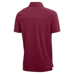 Nike Men's Heathered Garnet Florida State Seminoles 2022 Coach Performance Polo -Arizona State Sun Devils Shop DSCO1147306800 2862 ALT3