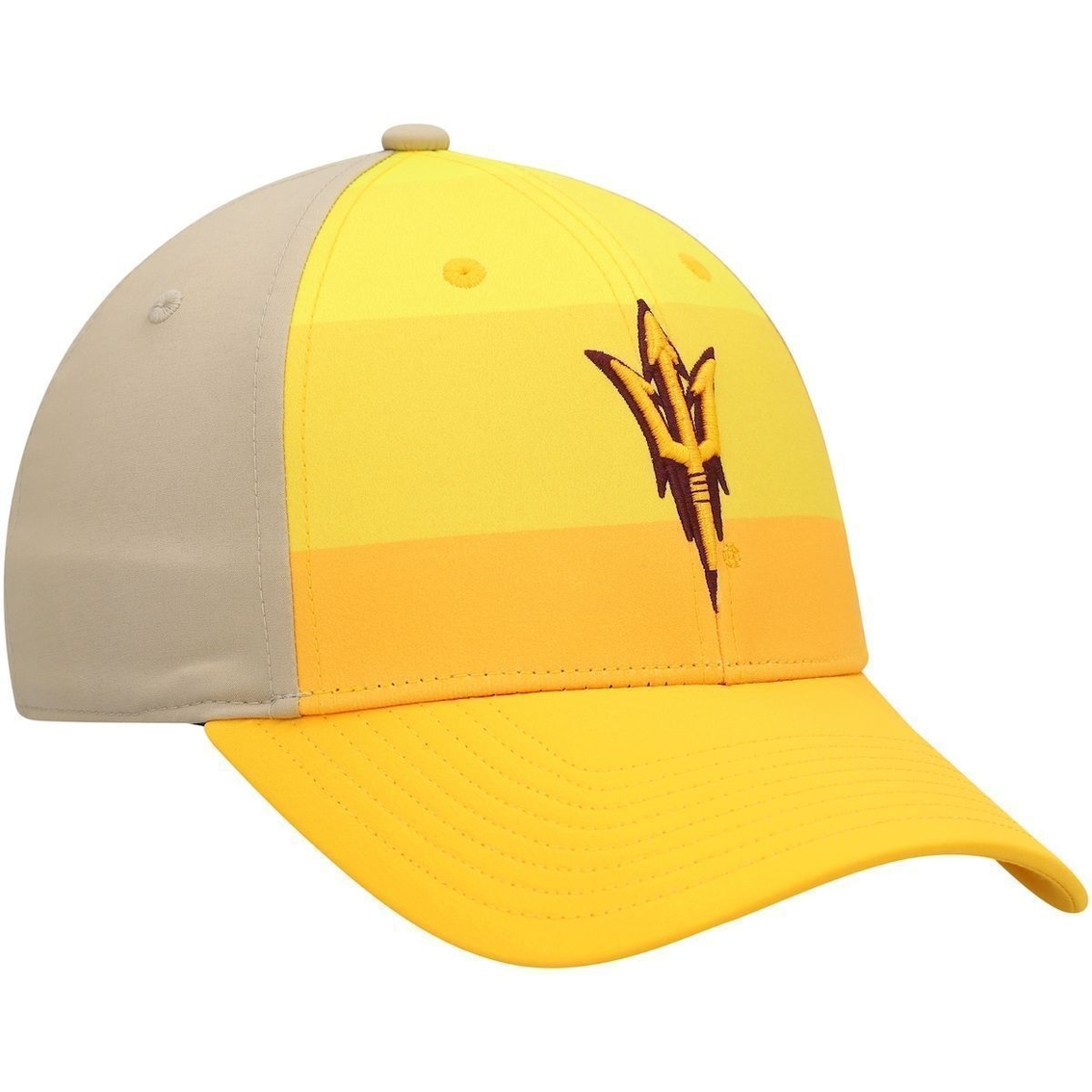 Adidas Men's Gold Arizona State Sun Devils Rising Devils Flex Hat 4 Adidas Men's Gold Arizona State Sun Devils Rising Devils Flex Hat - Image 4