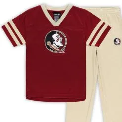 Outerstuff Preschool Garnet/Gold Florida State Seminoles Red Zone Jersey & Pants Set