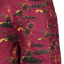 Men's FOCO Maroon Arizona State Sun Devils Island Palm Swim Trunks 7 Men's FOCO Maroon Arizona State Sun Devils Island Palm Swim Trunks -Arizona State Sun Devils Shop DSCO1148302906 2882 ALT3