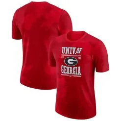 Nike Men's Red Georgia Bulldogs Team Stack T-Shirt
