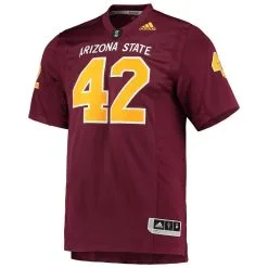 Adidas Men's Pat Tillman Maroon Arizona State Sun Devils Team Premier Football Jersey 6 Adidas Men's Pat Tillman Maroon Arizona State Sun Devils Team Premier Football Jersey -Arizona State Sun Devils Shop DSCO1148305803 2882 ALT2