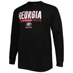 Profile Men's Black Georgia Bulldogs Big & Tall Two-Hit Raglan Long Sleeve T-Shirt 6 Profile Men's Black Georgia Bulldogs Big & Tall Two-Hit Raglan Long Sleeve T-Shirt -Arizona State Sun Devils Shop DSCO1148306067 1007 ALT2