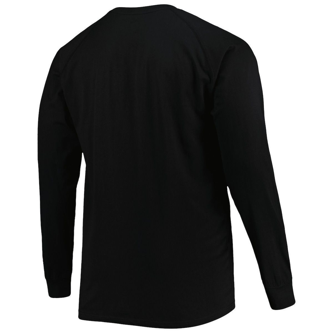 Profile Men's Black Georgia Bulldogs Big & Tall Two-Hit Raglan Long Sleeve T-Shirt 4 Profile Men's Black Georgia Bulldogs Big & Tall Two-Hit Raglan Long Sleeve T-Shirt - Image 4