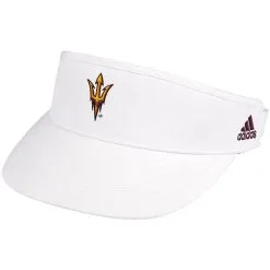 Adidas Men's White Arizona State Sun Devils Sideline Coaches AEROREADY High Visor