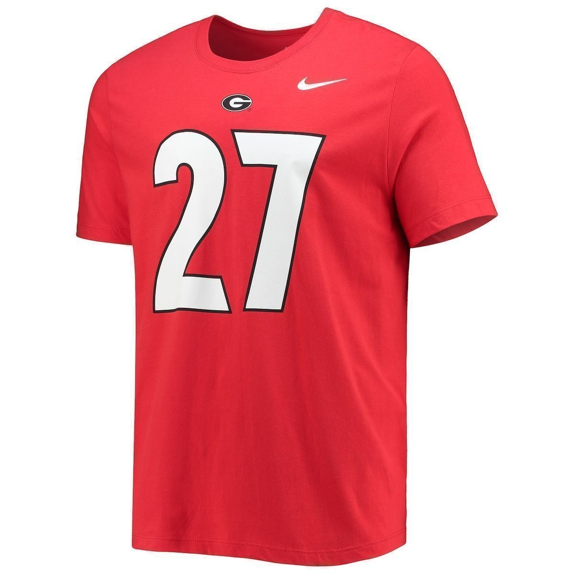 Nike Men's Nick Chubb Red Georgia Bulldogs Alumni Name & Number Team T-Shirt 3 Nike Men's Nick Chubb Red Georgia Bulldogs Alumni Name & Number Team T-Shirt - Image 3