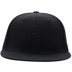 Men's Top Of The World Arizona State Sun Devils Black On Black Fitted Hat -Arizona State Sun Devils Shop DSCO1148309109 1007 ALT3