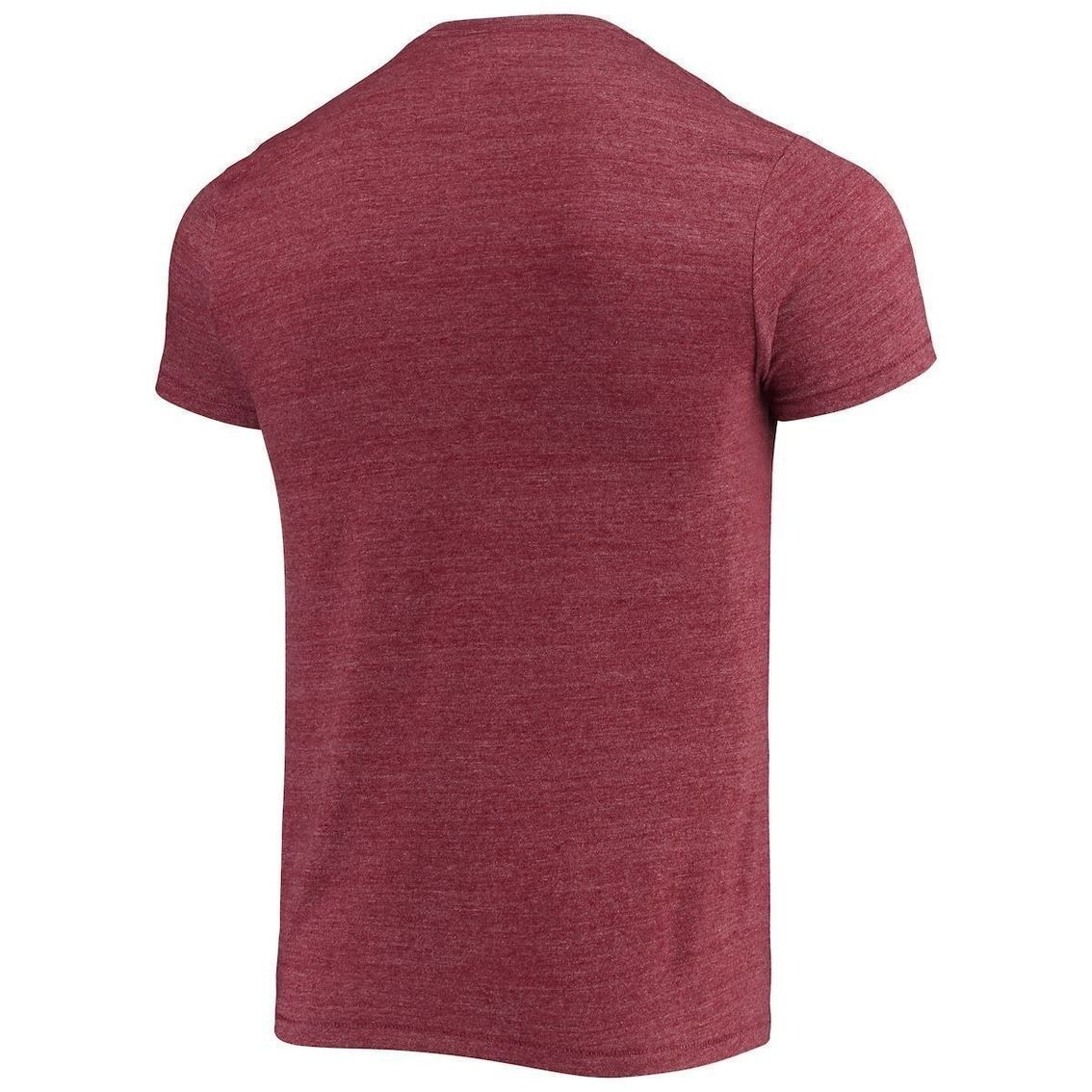 Men's Champion Heathered Maroon Arizona State Sun Devils Vault Logo Tri-Blend T-Shirt 4 Men's Champion Heathered Maroon Arizona State Sun Devils Vault Logo Tri-Blend T-Shirt - Image 4