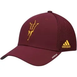 Adidas Men's Maroon Arizona State Sun Devils 2021 Sideline Coaches Mesh AEROREADY Adjustable Hat