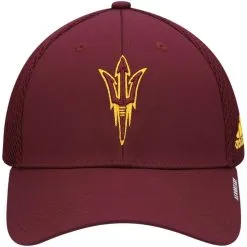 Adidas Men's Maroon Arizona State Sun Devils 2021 Sideline Coaches Mesh AEROREADY Adjustable Hat -Arizona State Sun Devils Shop DSCO1148311451 2882 ALT2
